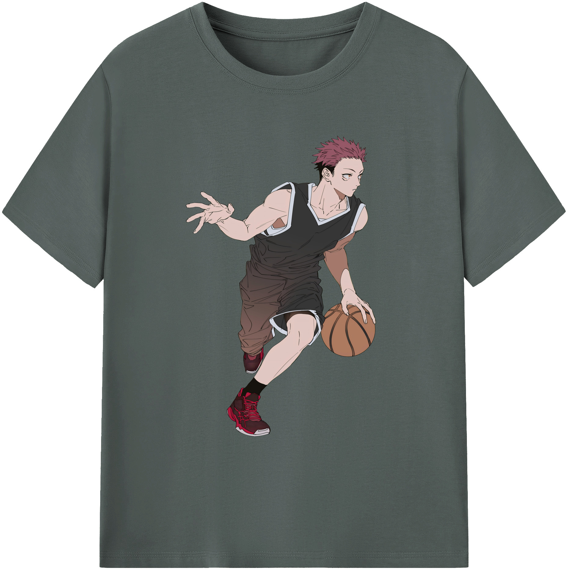 （画像用） 呪術廻戦 Jujutsu Kaisen 綿100％ メンズ半袖Tシャツ｜肌触りやわらか＆通気性